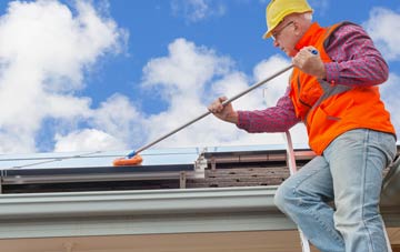 Wales End soft wash roof cleaning